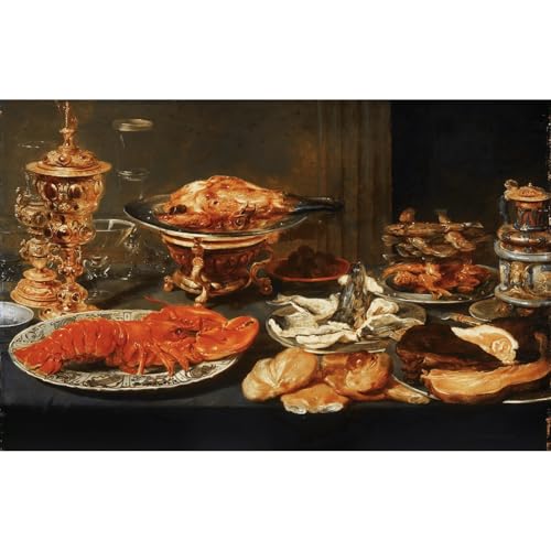 Toile Nature morte avec homard ARTICULOZY giclée d'art Philadelphia