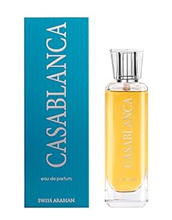 Swiss Arabian Casablanca - Luxury Products From Dubai - Long Lasting, Addictive Personal EDP Spray Fragrance - Seductive Signature Aroma - 3.4 Oz