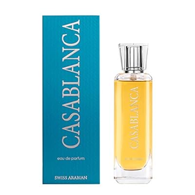 Swiss Arabian Casablanca - Luxury Products From Dubai - Long Lasting, Addictive Personal EDP Spray Fragrance - Seductive Signature Aroma - 3.4 Oz