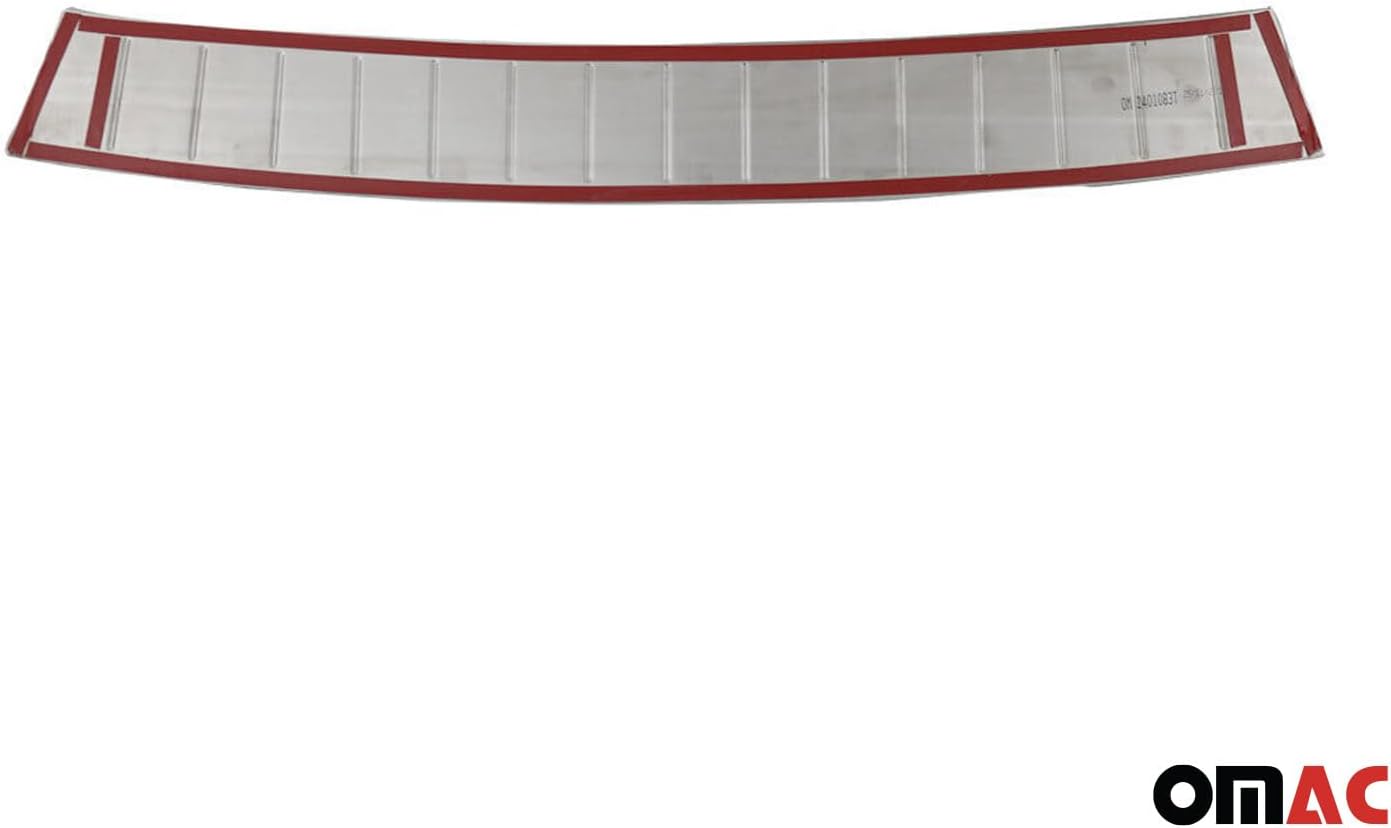 OMAC Front Bumper Trim Molding for Dodge Nitro 2007-2012 Brushed Stainless Steel 1 Pc