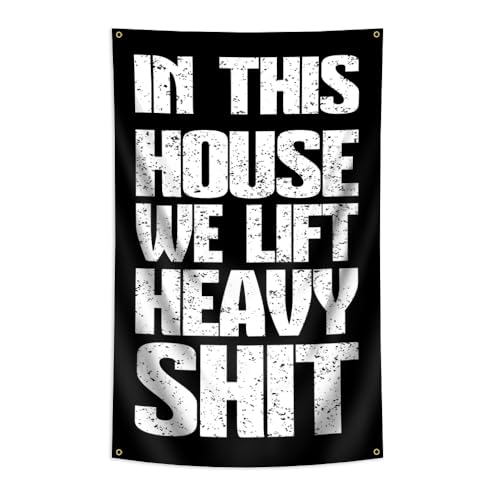Heavy Lift Motivational Gym Flag
