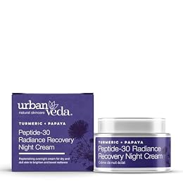 Urban Veda Face Moisturizer for Dry Skin | Vitamin C Cream For Dark Circles Under Eye Treatment | Anti Wrinkle Face Cream | Night Cream | Collagen Peptides Face Moisturizer for Women & Men | 1.7 Fl oz