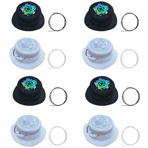ANFUXT 4 Paar Schnürsenkel Ohne Binden, Knopf Elastische Schnürsenkel, Elastische Schnürsenkel Ohne Binden Passend, Schnürsenkel Ohne Binden für Schnürschuhe, Automatisch und Schnell Ohne Binden