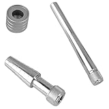 Ring Stretcher with Mandrel and Expander, Ring Stretcher Tool for Ring Sizes 6-10, Wedding Band Ring Expander, Ring Resizer for Home, Professional Use (Silver)