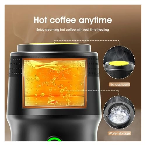 Machine à café d'extérieur for camping et mini machine à expresso de voyage rechargeable - 4