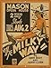 The Milky Way Novelty Mini Metal Parking Sign PM-1910