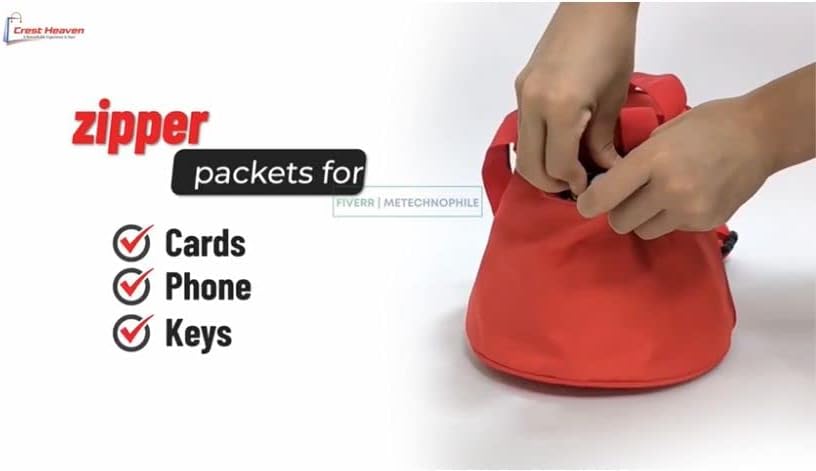 Miniatura 5 de Pequeña bolsa de tiza para escalada en roca y entrenamiento de gimnasio, 3 bolsillos con cremallera, bolsa de tiza con cinturón de clip rápido