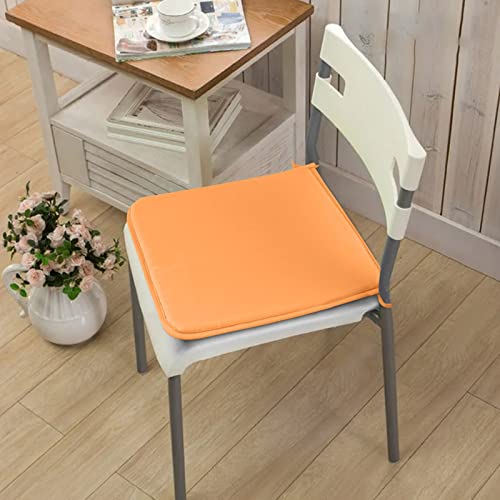 Tunkence Square Chair Pads Seat Cushion  For Chair Square Strap Garden Chair Pads Seat Cushion For Outdoor Bistros Stool Patio Dining Room For Kitchen Dining Office Chair 15X15 Inch #TOP3