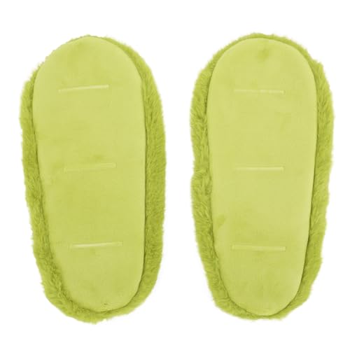 Bioworld Meias de chinelo reversíveis Grinch, Verde, S
