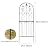 SCENDOR Metal Trellis 86.6" H x 29.5" W Tall Powder-Coated Black Garden Trellis Wrought Iron Heavy Scroll Metal Decoration Lawn Patio for Rose Clematis Ivy Weather Resistant Garden Addition