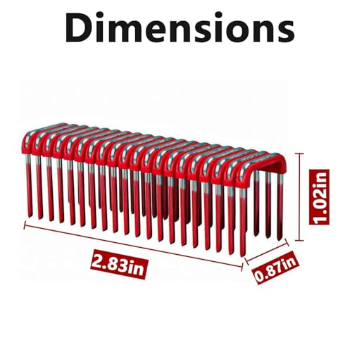 1" Insulated Cable Staple Mnm1-320 Fits for Milwau-kee M-12 Cable Stapler Gun, Fit Milwau-kee M-12 Cable Staples Fastening Electrical Cables to Wood Surfaces by YETTAT - Image 4