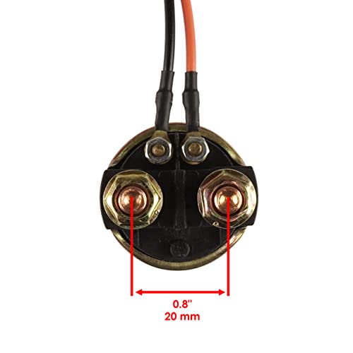 Caltric Starter Relay Solenoid Compatible con Mercury Outboard 50 Hp 60 Hp 75 75Hp 80 80Hp 4-Stroke miniatura 3