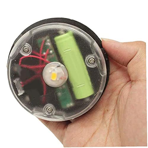 Zonne-verlichting Vervanging Top LED 300 mAh Opknoping Lantaarns Lamp Deksel Warm Licht 8 cm 2 Stks/Solar Lights Outdoor… - Afbeelding 8