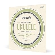 Bright, Projecting Tone: Optimized for soprano ukuleles with standard GCEA tuning, these uke strings offer more volume, clarity and dynamics for a bright, projecting tone Dynamic Clarity: Each string is made from our bright sounding titanium monofila...