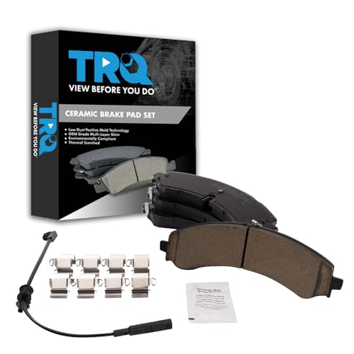 TRQ Brake Pads Ceramic 2020-2022 Chevrolet Silverado 2500