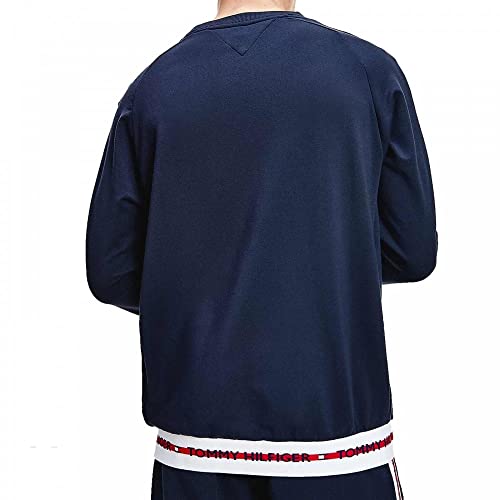 Tommy Hilfiger Répéter Le Logo Track Top Sweatshirt Hwk Ciel Du Désert Ciel Désertique - vue 3
