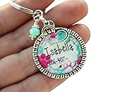 Personalized Custom Dog ID tag Cute unique dog id, pet tag Id, unique dog id, bling dog Id, paw print id tag, pink lime green choice color