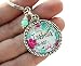 Personalized Custom Dog ID tag Cute unique dog id, pet tag Id, unique dog id, bling dog Id, paw print id tag, pink lime green choice color