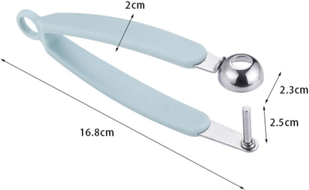 2pcs Stainless Steel Cherry Pitter with Pp Grip for Fast Core Removal