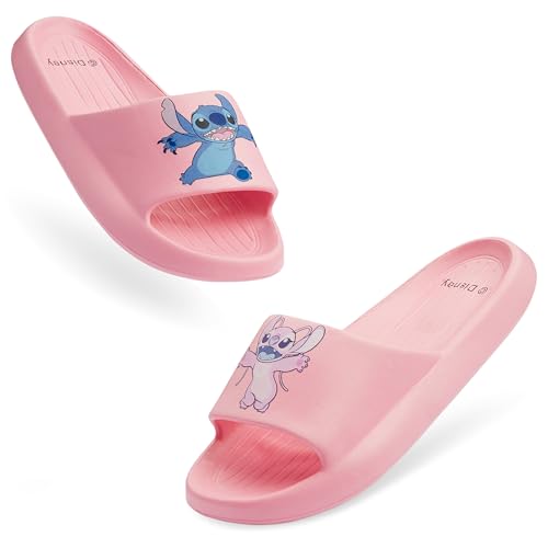 Disney Stitch Girls Sliders, Beach or Pool Shoes for Kids - Stitch Gifts