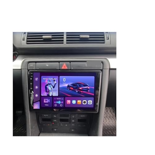 Android 16 Carplay Auto 2K�X�N���[���J�[���W�I�}���`���f�B�A�v���[���[ A4 2 3 B6 B7 S4 RS4�p �A���h���C�h�I�[�g(2K 8G-128G CAM)