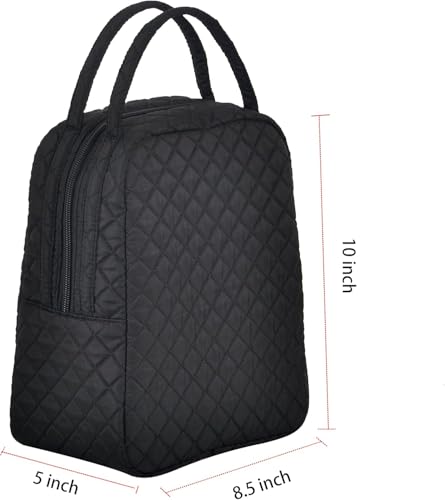 Image of Lunch Bag (Large) | Quilted Design, Dual Handles