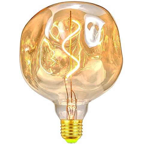 TIANFAN Lampy LED w stylu vintage, 4W, ściemniane, o nieregularnym kształcie, 220/240V, gwint Edison E27, specjalna dekoracyjna antyczna żarówka (Stone)