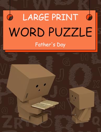 Word Puzzles : Father's Day: Word Search, Word ... B0F6D9N7QX Book Cover