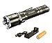 JETBeam JET 3M PRO (Updated JET-III M) Super Bright CREE XP-L LED 1100 lumens Flashlight w/ 18650 Rechargeable Battery and USB Charger