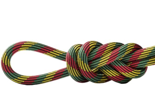 MAXIM Glider Climbing Rope 9.9mm Rasta 230ft
