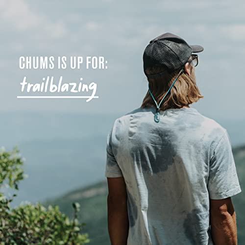 Chums Slim Retainer - Adjustable Thin Silicone Unisex Eyewear Keeper (Black) #TOP4