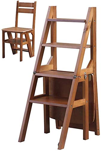 Taburetes de pie de madera para alcanzar armarios altos sin riesgo 6