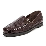 Deer Stags Men's Huarache Sandal, Dark Brown - Antonio, 8 UK