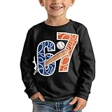 Gzzxiailg Youth Boys Girls 67 Meme Soft T-Shirt Sports Play Undershirt Long Sleeve Fashion Athletic Shirts Soccer Workout Baselayer Basketball Tennis Tops Baseball