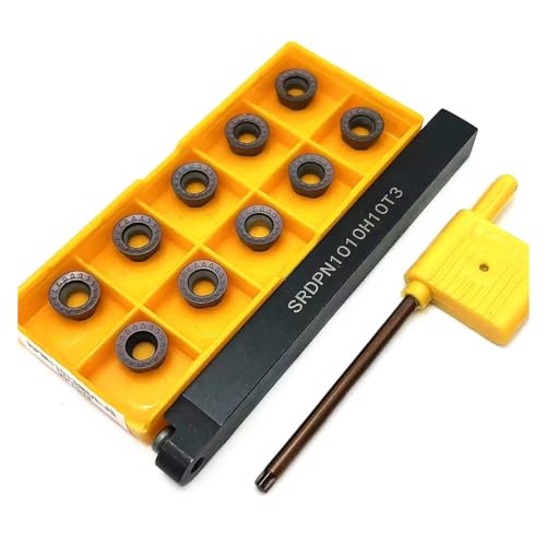 Juego de Herramientas para Torno SRDPN1010H10 con Insertos de Carburo