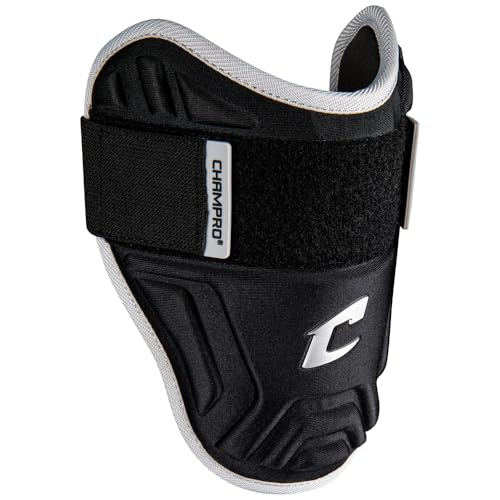 Champro Batter's Protective Elbow Guard, Black, Adult by CHAMPRO - Image 2