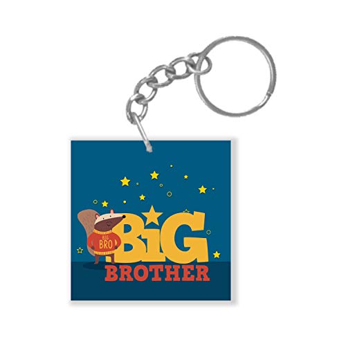 Image of TheYaYaCafe Rakhi Gifts for Brother, Bodyguard for Little Sister Keychain Keyring