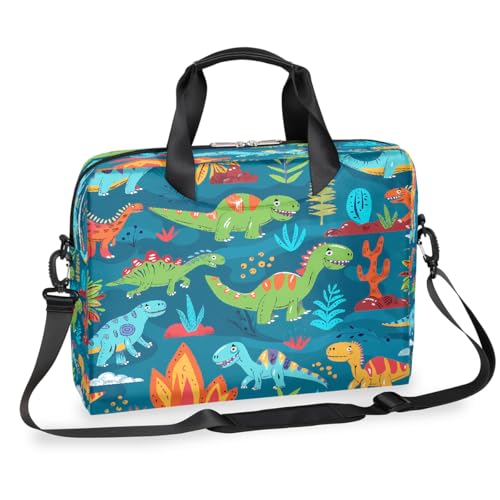 Bolsa para laptop de diseño animal colorido con correa ajustable