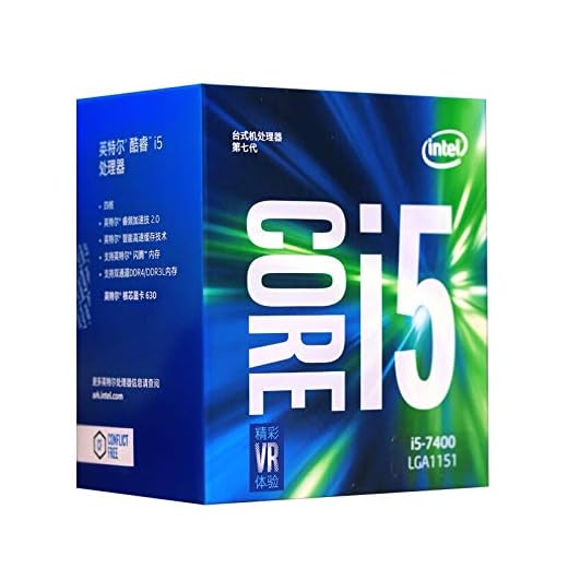 lizeyu Lämplig för den sjunde generationens core i5 7400 1151 gränssnitt, box CPU-processor, stationär CPU-centralbearbetningsenhet