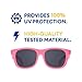 Babiators Navigator UV Protection Children's Sunglasses, Think Pink, 0-2 Years