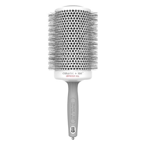 Olivia Garden Ceramic + Ion Speed XL - Extra-Long Round Thermal Hair Brush