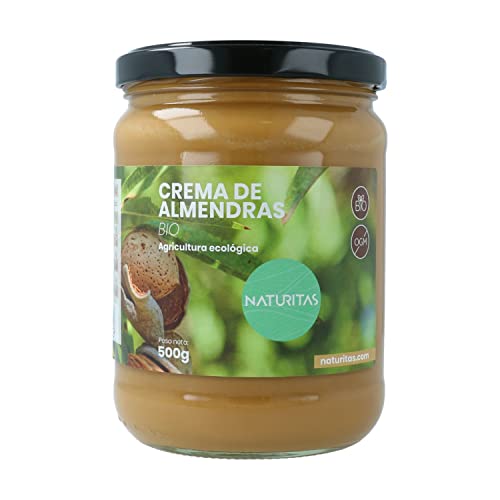 Crema de Almendra 500 g BIO Naturitas Essentials | Contiene grasas saludables | El snack ideal | Energizante