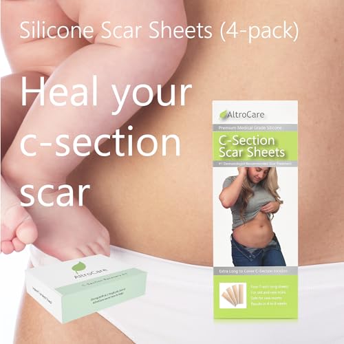 AltroCare Postpartum C-Section Recovery Kit with postpartum essentials: abdominal belly band, disposable underwear and silicone scar sheets. (L/XL) - Thumbnail 6