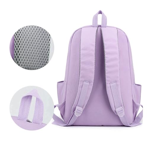Mochila Bolsa Impermeável Jovem Escolar Elegante Academia Faculdade Viagem Trabalho Treino Unissex L
