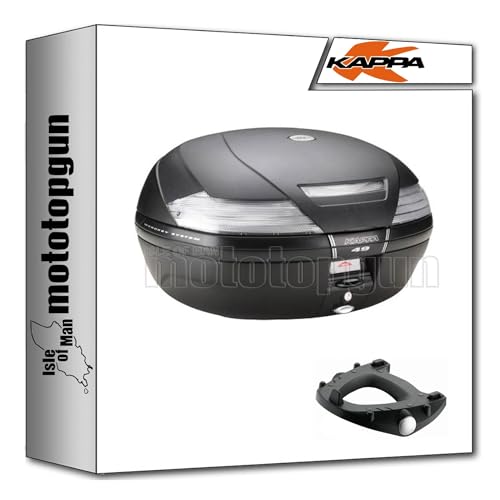 Top case Kappa K49NT et support KZ4104 pour Kawasaki ER 6N 6F 2012-2016