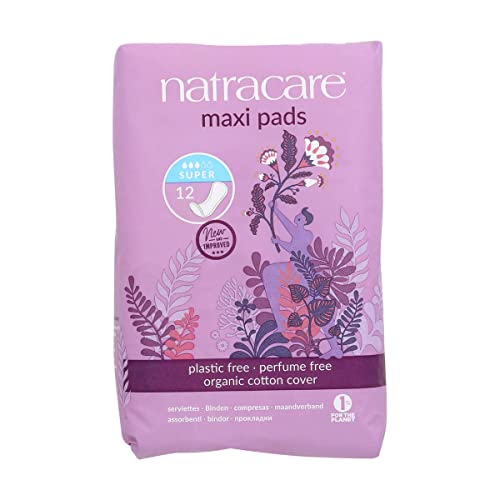 Natracare Serviette maxi super 12 unités