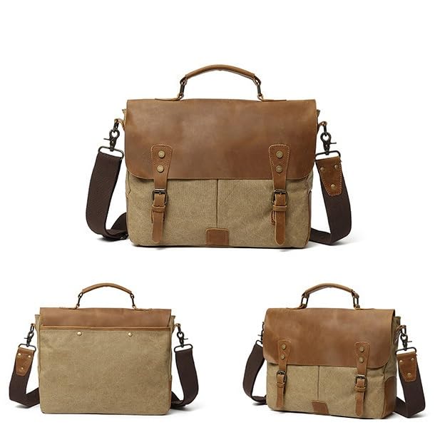 Bolso de Hombro Canvas para Uso Casual Unisex miniatura 6