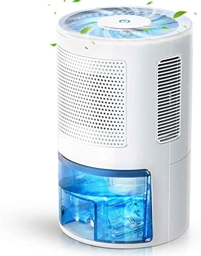 LONONEN Dehumidifiers - 5000 Cubic Feet Upgraded Large Dehumidifiers for Home Basements with Drain Hose, 61 oz Quiet Portable Dehumidifier Small for Room Bathroom Bedroom Closet RV Up to 450 Sq ft