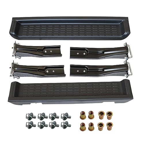 Par de estribos laterales para Jeep Wrangler 1997-2006 miniatura 3
