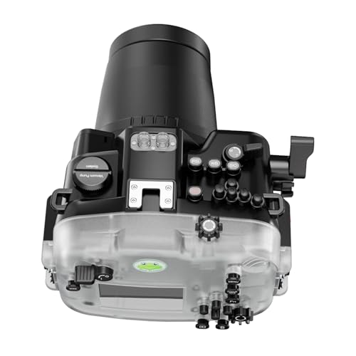 Ficha técnica Funda impermeable subacuática para cámara Sony FX30 IPX8 de 40 m funda de buceo con vidrio antirreflejos y completo FX30 90 mm FL18150 - Fernando Cortés